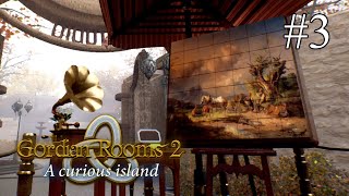 Gordian Rooms 2 A curious island ➤ ПРОХОЖДЕНИЕ 3 ➤ Студия Беседки Место ритуала [upl. by Aven271]