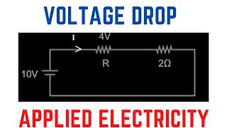 How To Calculate The Voltage Drop Across A Resistor [upl. by Gardie715]