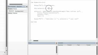 08 VBA voor Excel  De InputBox [upl. by Reisfield]