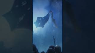 Game of Thrones  Night King riding the undead Dragon Viserion gameofthrones nightking viserion [upl. by Biggs935]