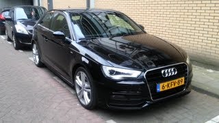 Audi A3 2014 S line In depth review Exterior [upl. by Esac]