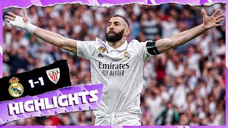 Real Madrid 11 Athletic Club  HIGHLIGHTS  LaLiga 202223 [upl. by Ilarin767]