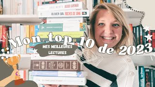 Top 10 de 2023  mes meilleures lectures ✨📚🏆 [upl. by Borgeson]