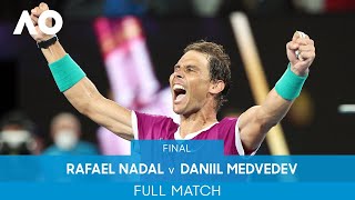 Rafael Nadal v Daniil Medvedev Full Match Final  Australian Open 2022 [upl. by Brasca]