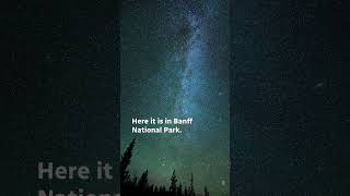 Perseid meteor shower lights up sky in Banff National Park shorts [upl. by Akirehs708]