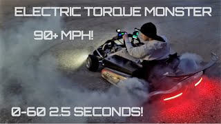 BUILDING 90MPH CRAZY ELECTRIC SHIFTER GO KART BUILD INSANELY FAST HYPER KART DRIFTING [upl. by Ozner]