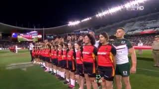 Lebanese National Anthem  Australia vs Lebanon  2017 Rugby League World Cup [upl. by Erinna]