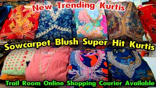 Super Hit Kurtis Blush Sowcarpet Shopping👌👌 Combo Offer Sale Kurtis Umbrella Anarkali Naira Aaliya [upl. by Daisi]