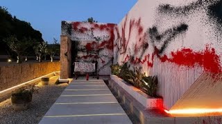 Vandalizan casa de Messi en Ibiza [upl. by Sandon572]