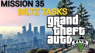 GTA 5  Mission 35  Blitz Play GOLD MEDAL WALKTHROUGH gta5 gta5gameplay [upl. by Lonier]