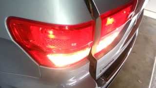 2012 Jeep Grand Cherokee  Tail Lights  Testing New Reverse amp Parking Light Bulbs [upl. by Weiser]