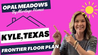 Discover Opal Meadows in Kyle Texas  New Construction Homes by Meritage Homes [upl. by Nezah]