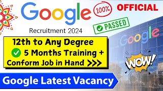 Google Recruitment 2024  Earn 37500M  Latest Jobs In Tamil  Work From Home Jobs 2024  SVA [upl. by Terrell826]