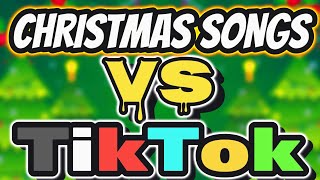 CHRISTMAS SONGS VS TIKTOK DANCE REMIX 2024 [upl. by Ellac]