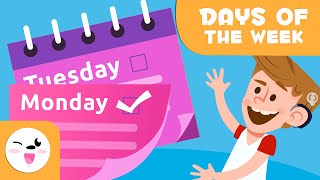 Days of the week for kids  What are the days of the week  Learn new words in English [upl. by Hal821]