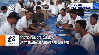 JOMBANG  Sortir Dan Pelipatan Surat Suara Libatkan PPS Dan PPK [upl. by Larkins983]