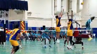 Cheroor International volleyball tournament bright Steel Dubai vs Oceanair Travels [upl. by Ardnuek788]