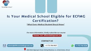 quotIs Your Medical School ECFMG Certified Heres How to Find Outquot  USMLE STEPI  STEPII CK [upl. by Amik]