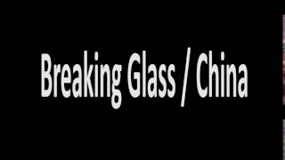 Free Sound Breaking Glass China Saucer [upl. by Aneez]