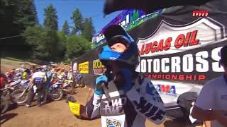 2011 Washougal Motocross  450MX Moto 2  Chad Reed Brett Metcalfe Ryan Villopoto Ryan Dungey [upl. by Hawger]