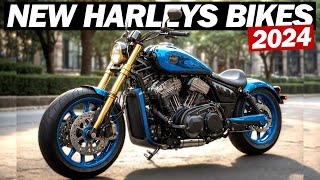 Top 9 Best New Harley Davidson Motorcycles For 2024 [upl. by Wakerly]