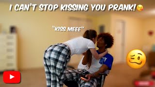 I CAN’T STOP KISSING YOU PRANK ON BOYFRIEND ❤️ [upl. by Gney164]