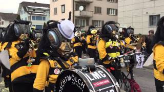 LoschtmÃ¶lch am Krienser Fasnachtsumzug in Kriens Luzerner Fasnacht [upl. by Ynnot]