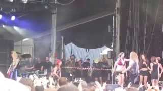 Steel Panther  Asian Hooker live at Soundwave 2015 [upl. by Bozuwa]