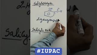 Salicylic acid and Salicylaldehyde chemistryshortsvirashortsyoutube [upl. by Evered]