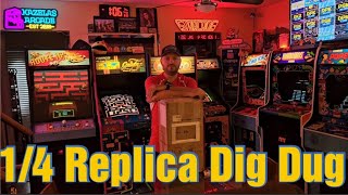 14 size officially licensed Dig dDg replica arcade cabinet by numb skull [upl. by Robaina]