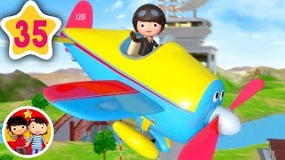 La canción de los aviones de colores  Nanas para bebés  Little Baby Bum  Canciones Infantiles [upl. by Emmerich]