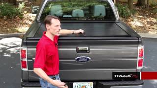 Truck Covers USA American Retractable Roll Cover Review  AutoCustomscom [upl. by Maurreen38]