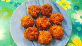 মুচমুচে চিকেন পাকোড়া রেসিপি  Bikeler nasta recipe Bengali  Crispy chicken pakora [upl. by Laux193]