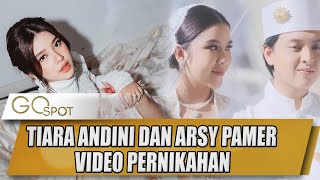 TIARA ANDINI DAN ARSY WIDIANTO SERASI PAKAI BUSANA BERWARNA PUTIH LAYAKNYA PERNIKAHAN  GO SPOT [upl. by Ahsima]