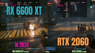 6600 XT vs RTX 2060 in 2024 [upl. by Tani]