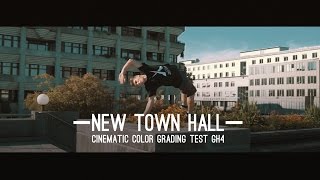 New Town Hall Linz  Color Grading Test GH4  4K [upl. by Melgar360]