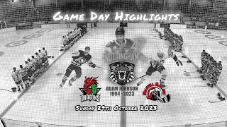 Deeside Dragons Vs Solihull Barons 291023 [upl. by Tab712]