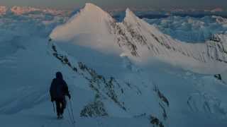 Kuskulana Glacier Mt Blackburn Aurora timelapse [upl. by Ellinger634]