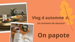 vlog dautomne en douceur 🍂 tricotcouture couture tricot knitting [upl. by Cud]