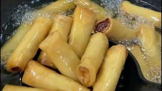 Lumpia shanghai recipe business recipe teach you the best way to wrap your lumpia shanghai easy [upl. by Amsirhc199]