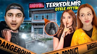 GECE GİZLİCE TERKEDİLMİŞ OTELDE KALMAK  Cerenyaldz GorilFaruk [upl. by Conlee]