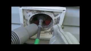 Dryer Vent Cleaning with the SpinDuct [upl. by Gwyn]