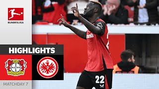 Wonderful Teamwork Initiates Comeback  Bayer 04 Leverkusen  Eintracht Frankfurt 21  Highlights [upl. by Michelsen831]