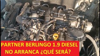 Peugeot Partner NO ARRANCA 19 Diesel DW8 ¿Qué será [upl. by Maggi]