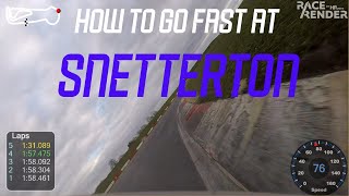 How To Ride Snetterton Circuit 1m57s ONBOARD HINTS TIPS [upl. by Annabal]