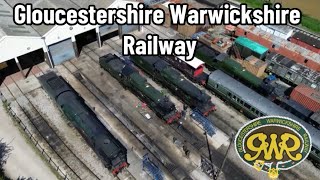 Gloucestershire Warwickshire Railway  Toddington Depot  GWR 6880 Betton Grange ready for the Gala [upl. by Belen478]