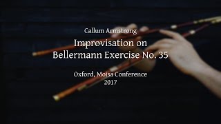 Callum Armstrong  Aulos Improvisation on Bellermann Exercise No 35 [upl. by Haret]