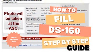 How To Fill DS160 Step By Step Guide In Hindi 100 Guaranteed Success  US Visa Application 2024 [upl. by Wall345]