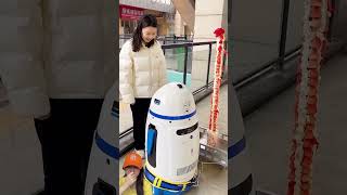 ROBOT PENJUAL ES KRIM GUNUNG STOWBERY ⁉️shorts funny dubbing robot [upl. by Larrej]