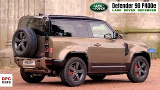 2021 Land Rover Defender 90 P400e Plug In Hybrid [upl. by Thalassa364]